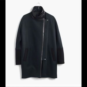 Madewell city grid coat